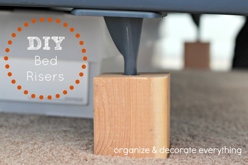 Best ideas about DIY Bed Risers
. Save or Pin DIY Bed Risers Organize and Decorate Everything Now.