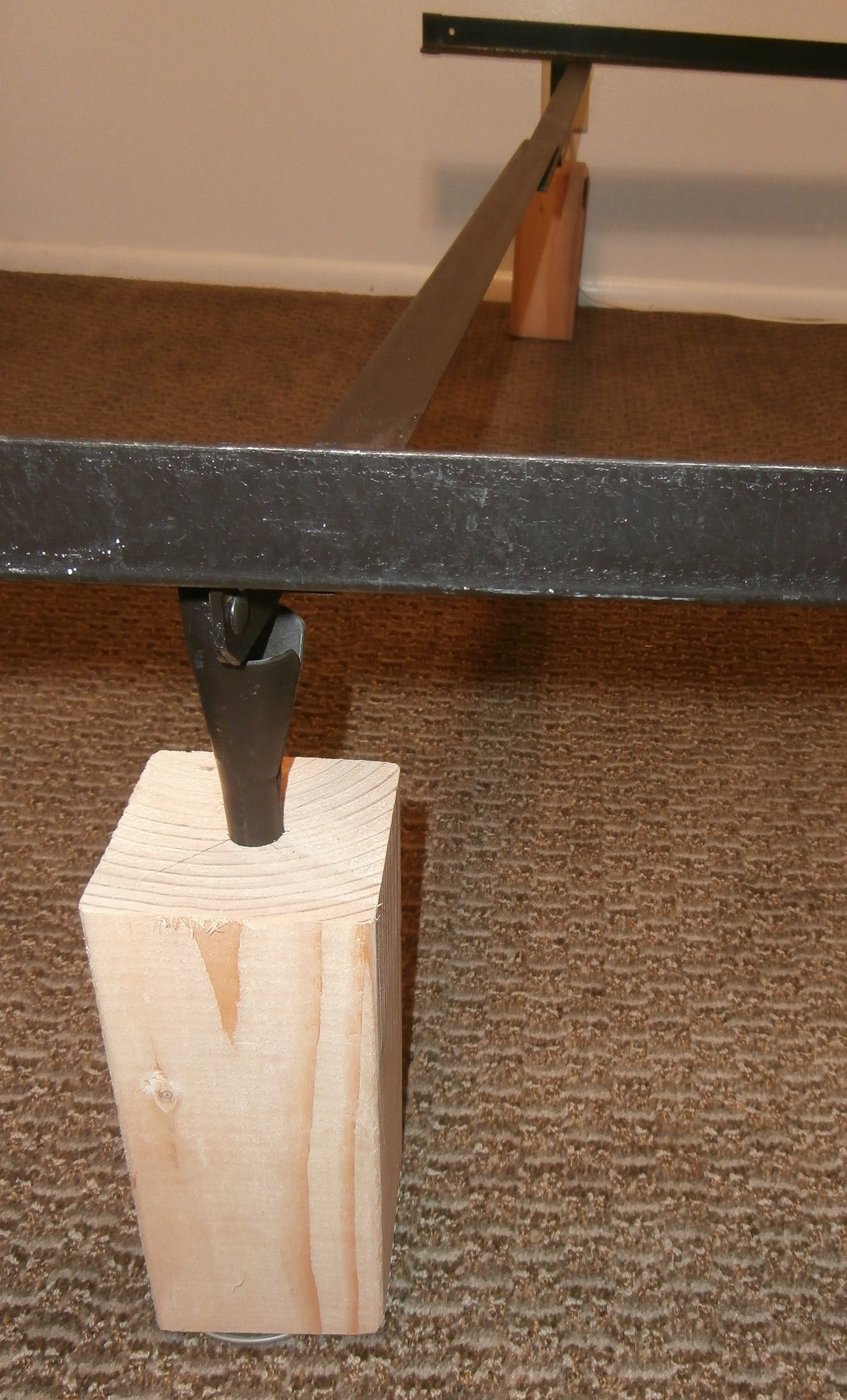 Best ideas about DIY Bed Risers
. Save or Pin bed frame Now.