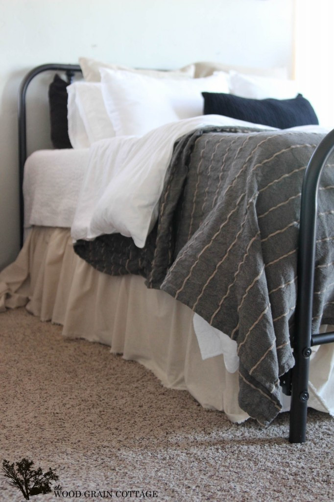 Best ideas about DIY Bed Skirts
. Save or Pin Easy DIY Ruffled Bed Skirt The Wood Grain Cottage Now.