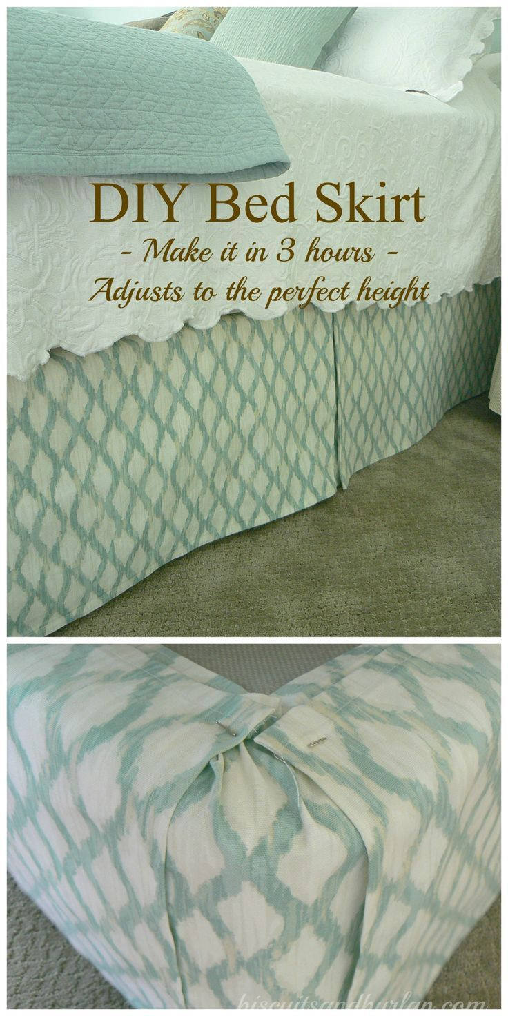Best ideas about DIY Bed Skirts
. Save or Pin How to Make a DIY Bed Skirt Now.
