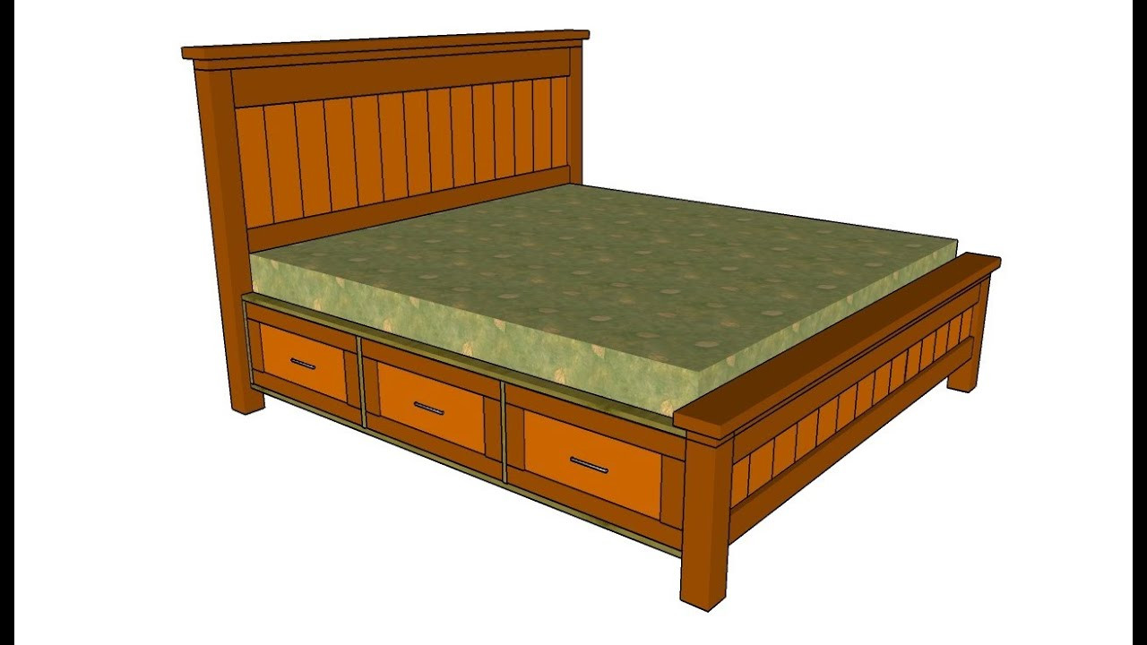 Best ideas about DIY Bed With Drawers
. Save or Pin How to build a bed frame with drawers Now.