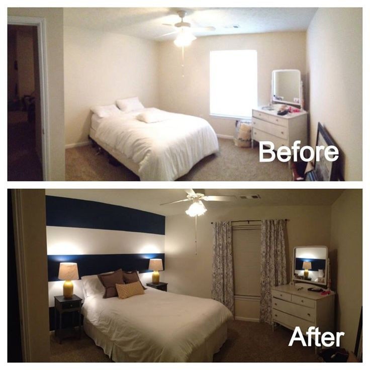 Best ideas about DIY Bedroom Makeover Ideas
. Save or Pin DIY bedroom makeover Before after Pinterest Now.