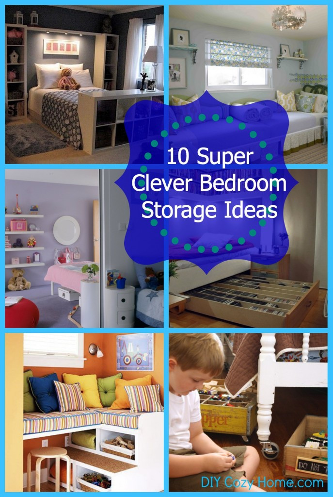 Best ideas about DIY Bedroom Storage Ideas
. Save or Pin 10 Super Clever Bedroom Storage Ideas Now.