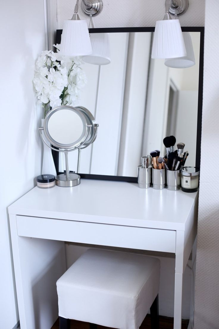 Best ideas about DIY Bedroom Vanity Ideas
. Save or Pin 7 Inspiring Examples Makeup Dressing Tables For Small Now.