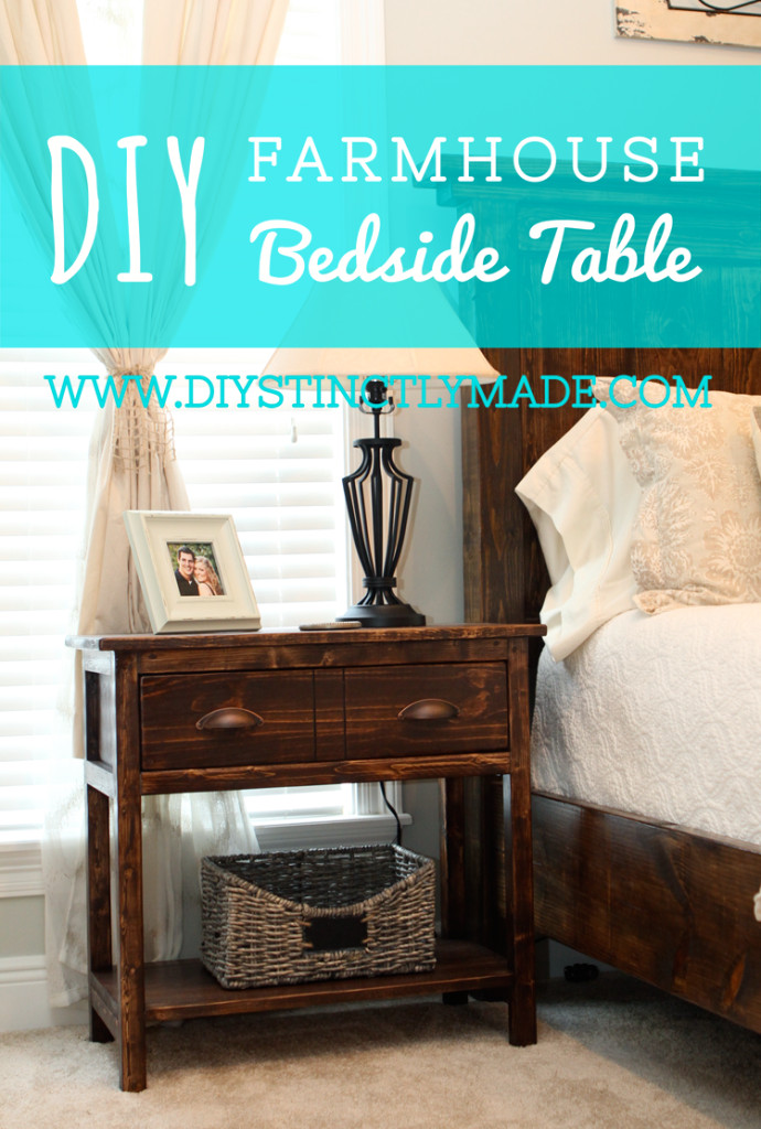 Best ideas about DIY Bedside Table Plans
. Save or Pin DIY Farmhouse Bedside Tables Now.