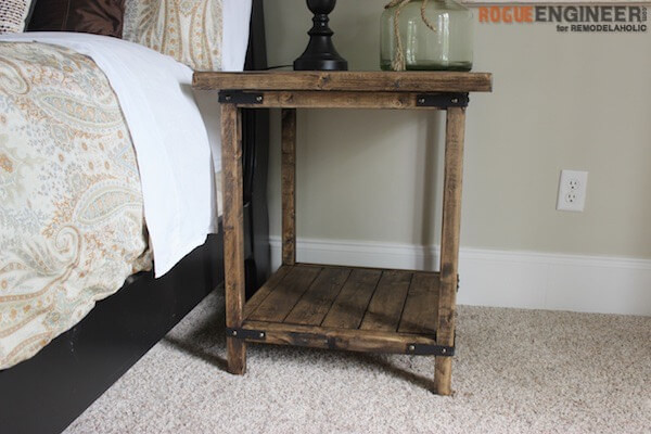 Best ideas about DIY Bedside Table Plans
. Save or Pin Simple Square Side Table FREE DIY Plans  Rogue Engineer Now.
