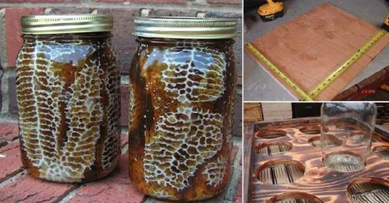 Best ideas about DIY Bee Hive
. Save or Pin DIY Make a Beehive In A Jar Mason Jar Honey Super Now.
