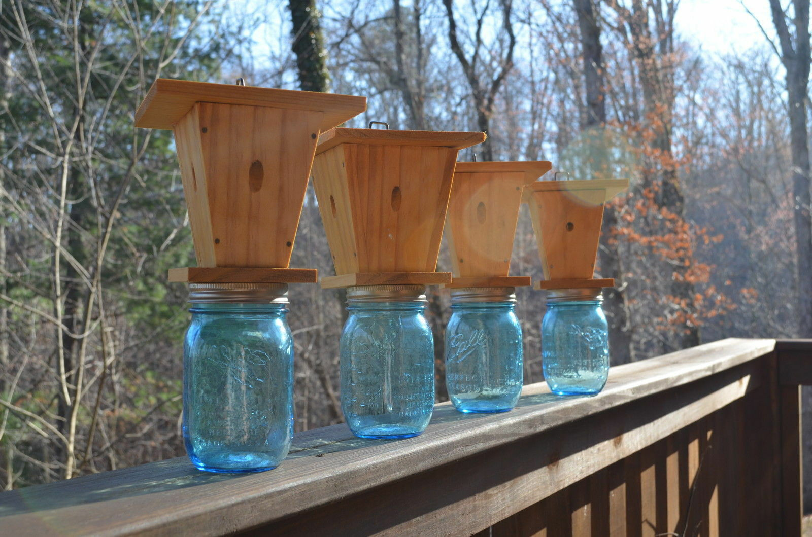 Best ideas about DIY Bee Trap
. Save or Pin How to Make Carpenter Bee Traps Now.