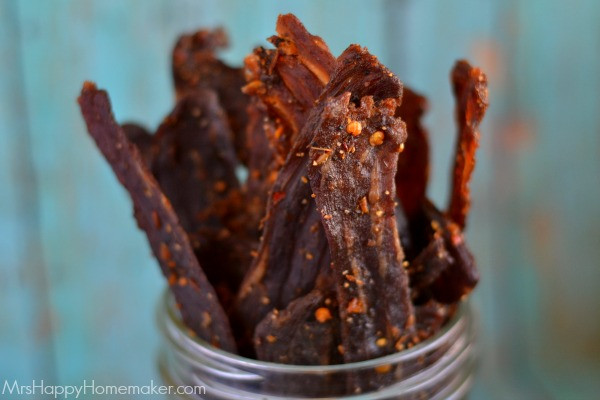 Best ideas about DIY Beef Jerky
. Save or Pin The Mrs s Homemade Beef Jerky Mrs Happy Homemaker Now.