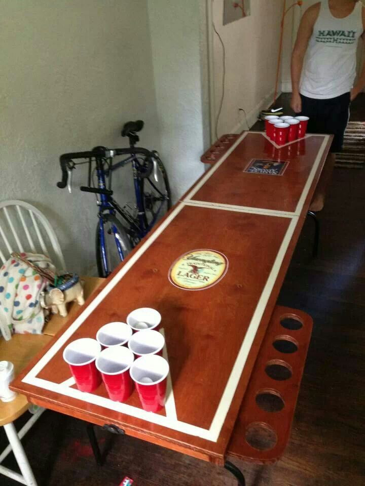Best ideas about DIY Beer Pong Table
. Save or Pin Folding wooden beer pong table diy Now.