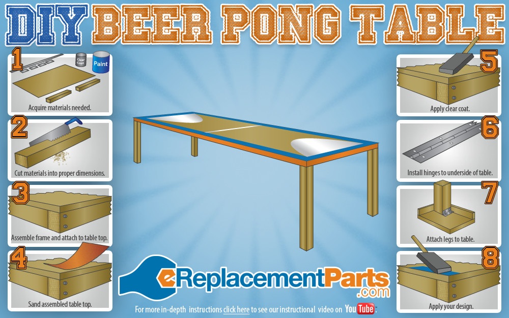 Best ideas about DIY Beer Pong Table
. Save or Pin DIY Beer Pong Table Operation DIY Pinterest Now.