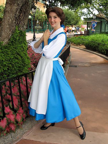 Best ideas about DIY Belle Costume Blue Dress
. Save or Pin Belle at Disney Now.