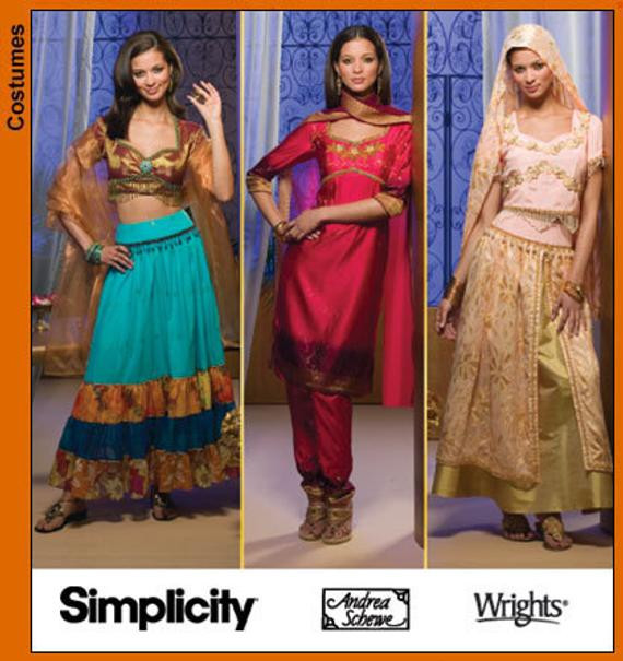 Best ideas about DIY Belly Dancer Costume
. Save or Pin Diy Sewing Pattern Simplicity 4249 Belly Dance Pattern Sari Now.