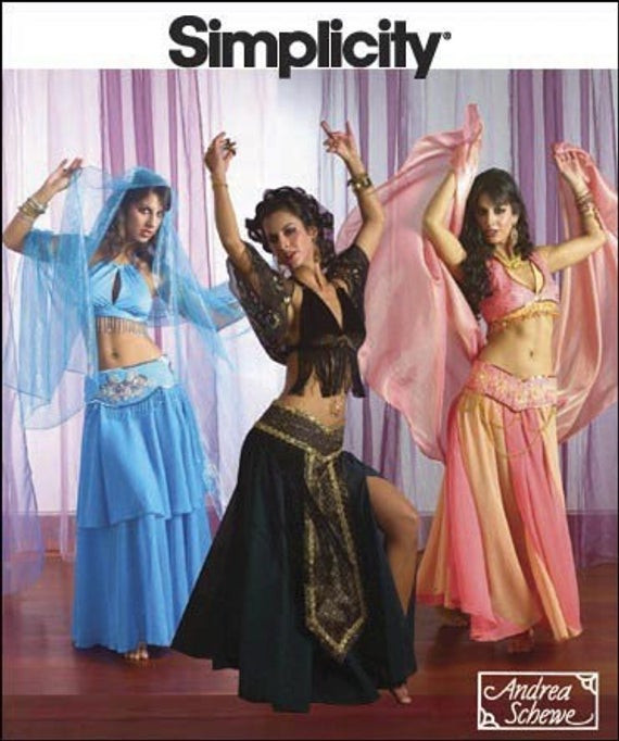 Best ideas about DIY Belly Dancer Costume
. Save or Pin Diy Sewing Pattern Simplicity 2941 Belly Dance Costume Circle Now.