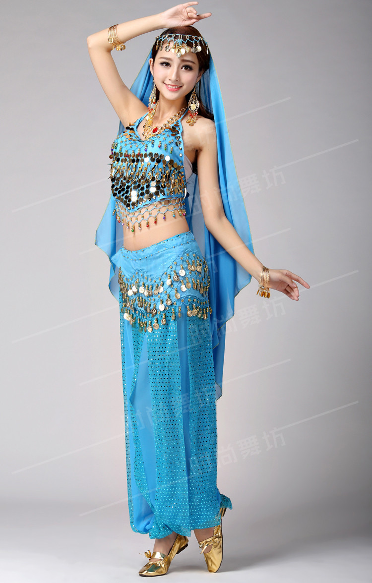 Best ideas about DIY Belly Dancing Costume
. Save or Pin New 2014 Belly Dance Suit Chiffon Scarf Top Belt Pants DIY Now.