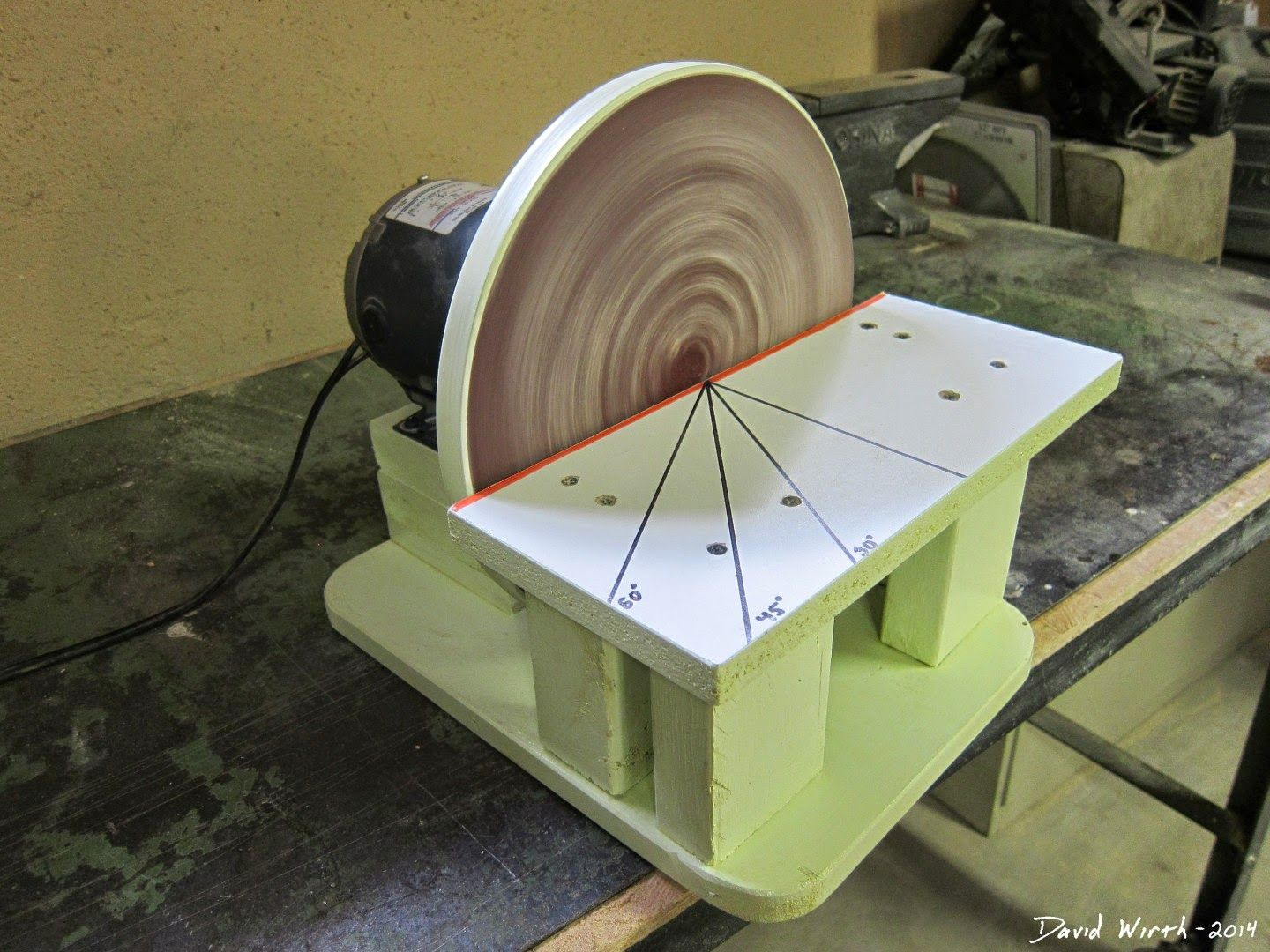 Best ideas about DIY Belt Sander Plans
. Save or Pin free homemade disc disk sander woodworking free tools Now.