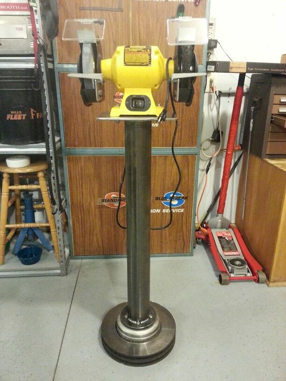 Best ideas about DIY Bench Grinder Stand
. Save or Pin Bench grinder stand project welding table Now.