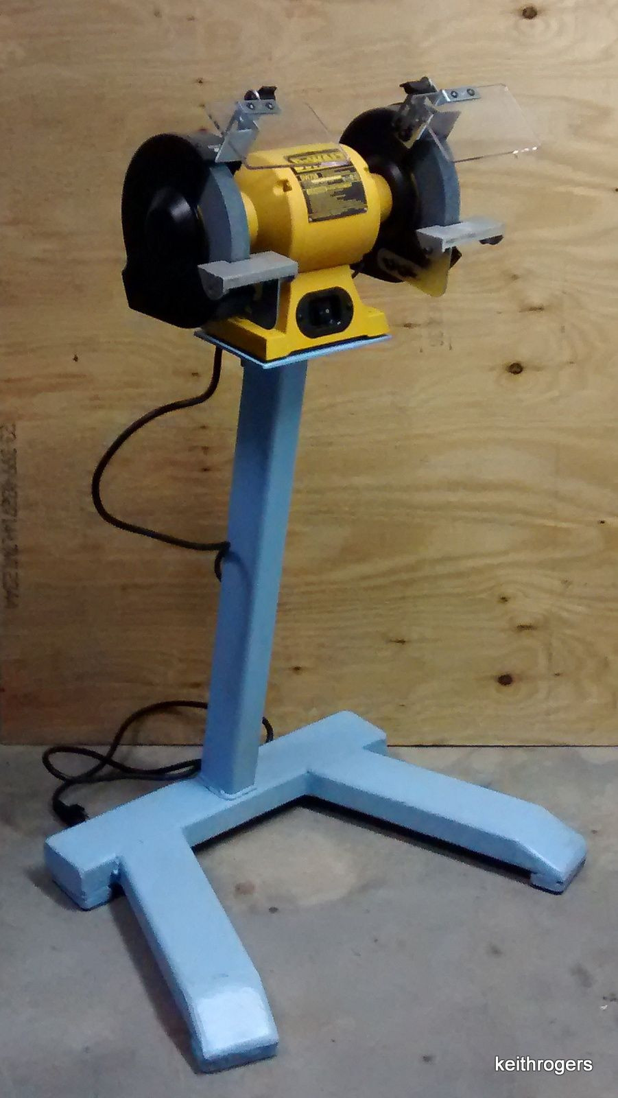 Best ideas about DIY Bench Grinder
. Save or Pin DIY welded grinding stand weld steel carolina Now.