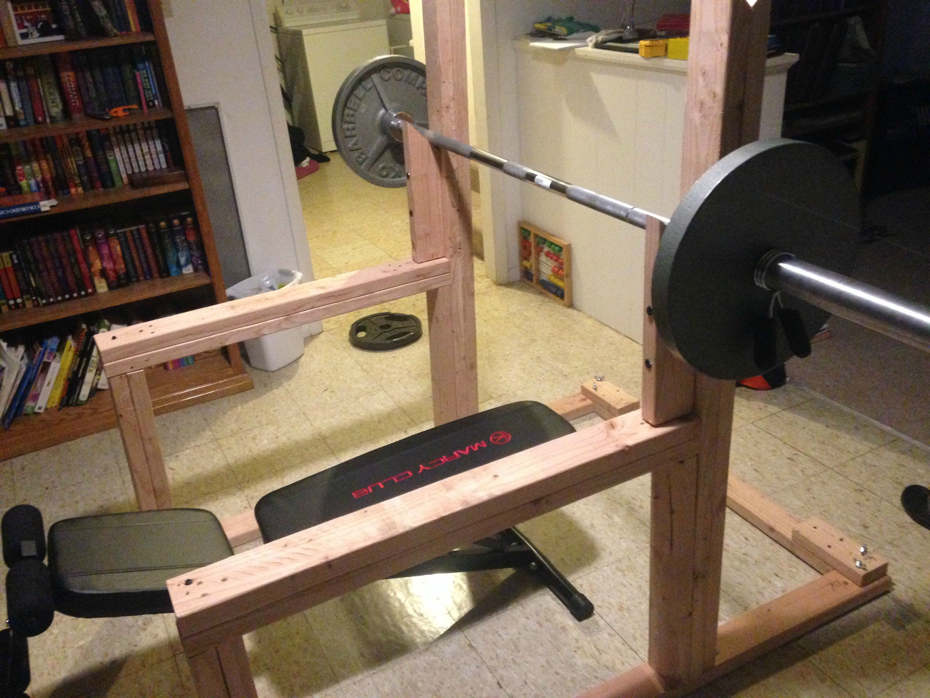 Best ideas about DIY Bench Press Plans
. Save or Pin diy squat rack Google Search Body Now.