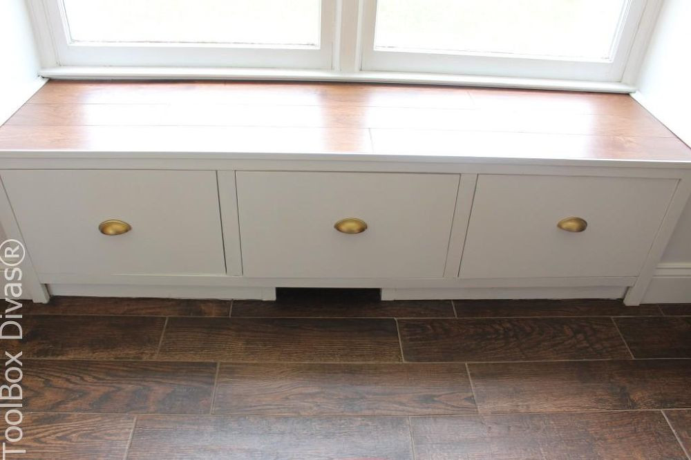 Best ideas about DIY Bench Seating With Storage
. Save or Pin DIY Window Bench Seat With Drawer Storage Now.