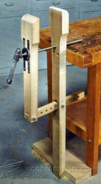 Best ideas about DIY Bench Vise
. Save or Pin DIY Leg Vise • WoodArchivist Now.