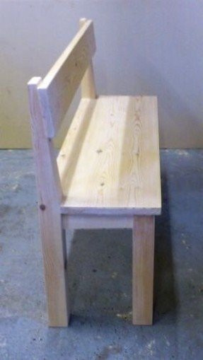 Best ideas about DIY Bench With Back
. Save or Pin Rustic Bench With Back Foter Now.
