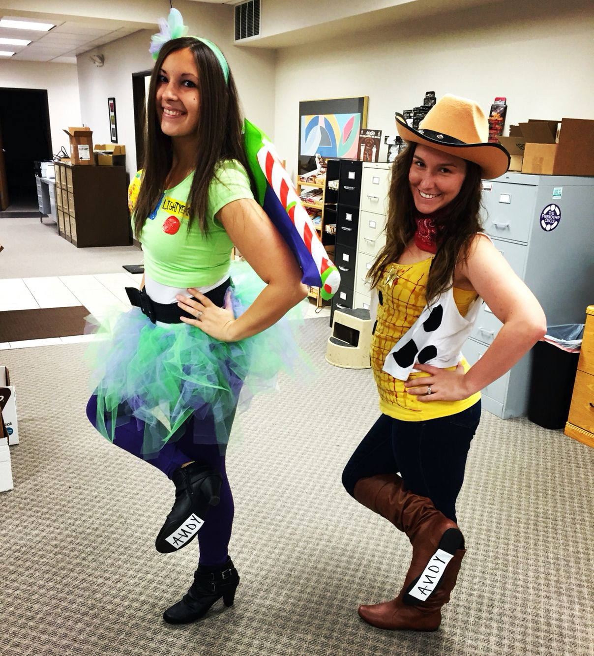 Best ideas about DIY Best Friend Costumes
. Save or Pin buzz lightyear and woody toy story woman women adult Now.