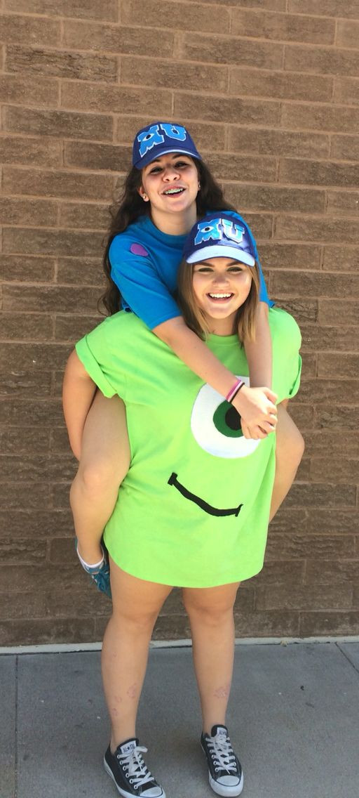 Best ideas about DIY Best Friend Halloween Costumes
. Save or Pin Monsters University Diy Best friends Costume Now.