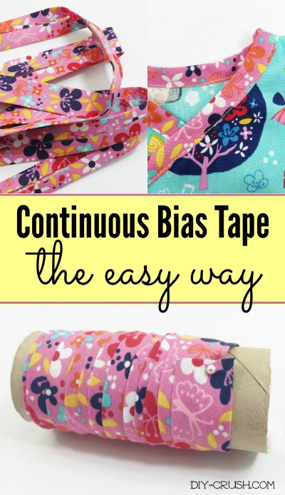 Best ideas about DIY Bias Tape
. Save or Pin How To Make Bias Tape Continuously DIY Crush Now.