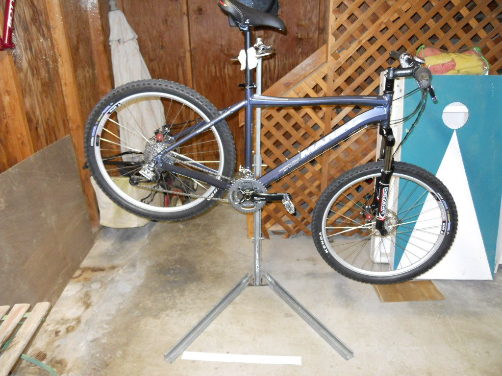 Best ideas about DIY Bicycle Stand
. Save or Pin DIY Portable Adjustable Bike Repair Stand Mtbr Now.