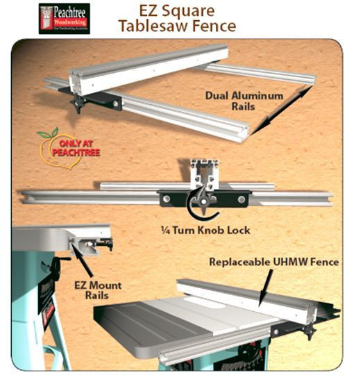 Best ideas about DIY Biesemeyer Table Saw Fence
. Save or Pin EZ Square Table Saw Fence tablesaw in 2019 Now.
