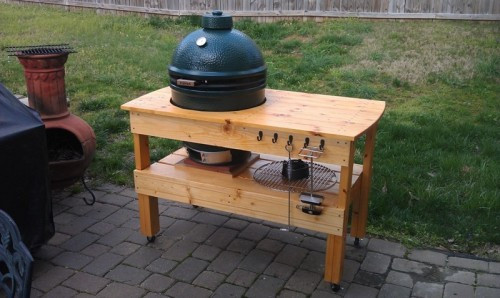Best ideas about DIY Big Green Egg Table
. Save or Pin 6 DIY Big Green Egg Table Projects Shelterness Now.