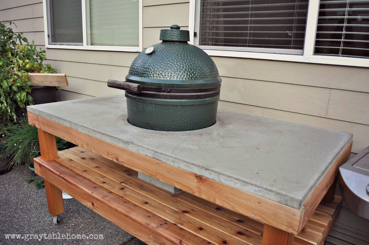 Best ideas about DIY Big Green Egg Table
. Save or Pin Ana White Now.