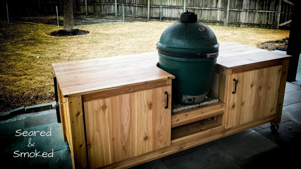 Best ideas about DIY Big Green Egg Table
. Save or Pin DIY Big Green Egg Table Now.