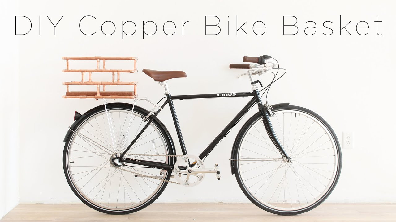 Best ideas about DIY Bike Basket
. Save or Pin DIY Copper Bike Basket Now.
