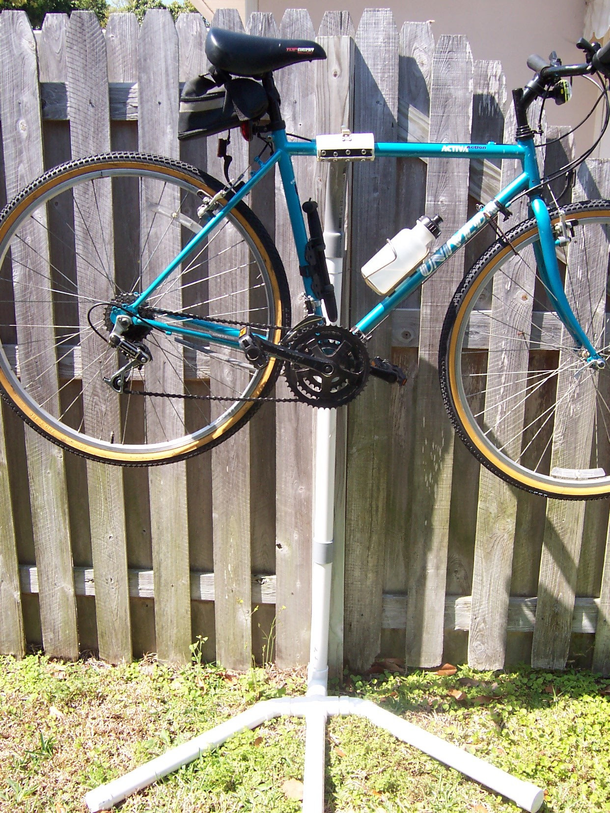 Best ideas about DIY Bike Stand
. Save or Pin Adjustable & Portable Bicycle Stand Now.