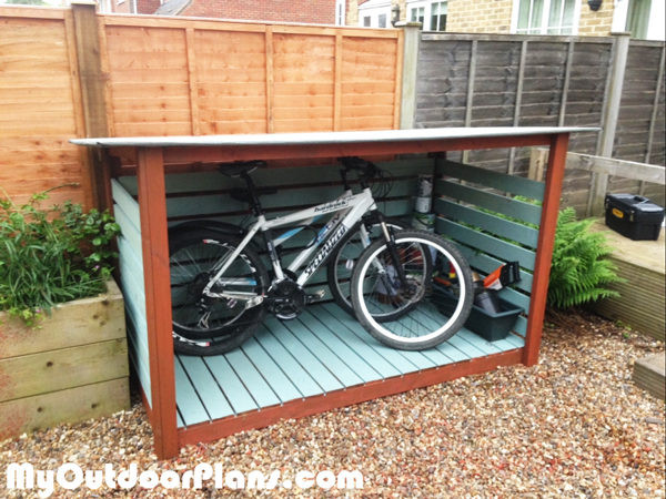 Best ideas about DIY Bike Storage Shed
. Save or Pin DIY Bike Shed MyOutdoorPlans Now.
