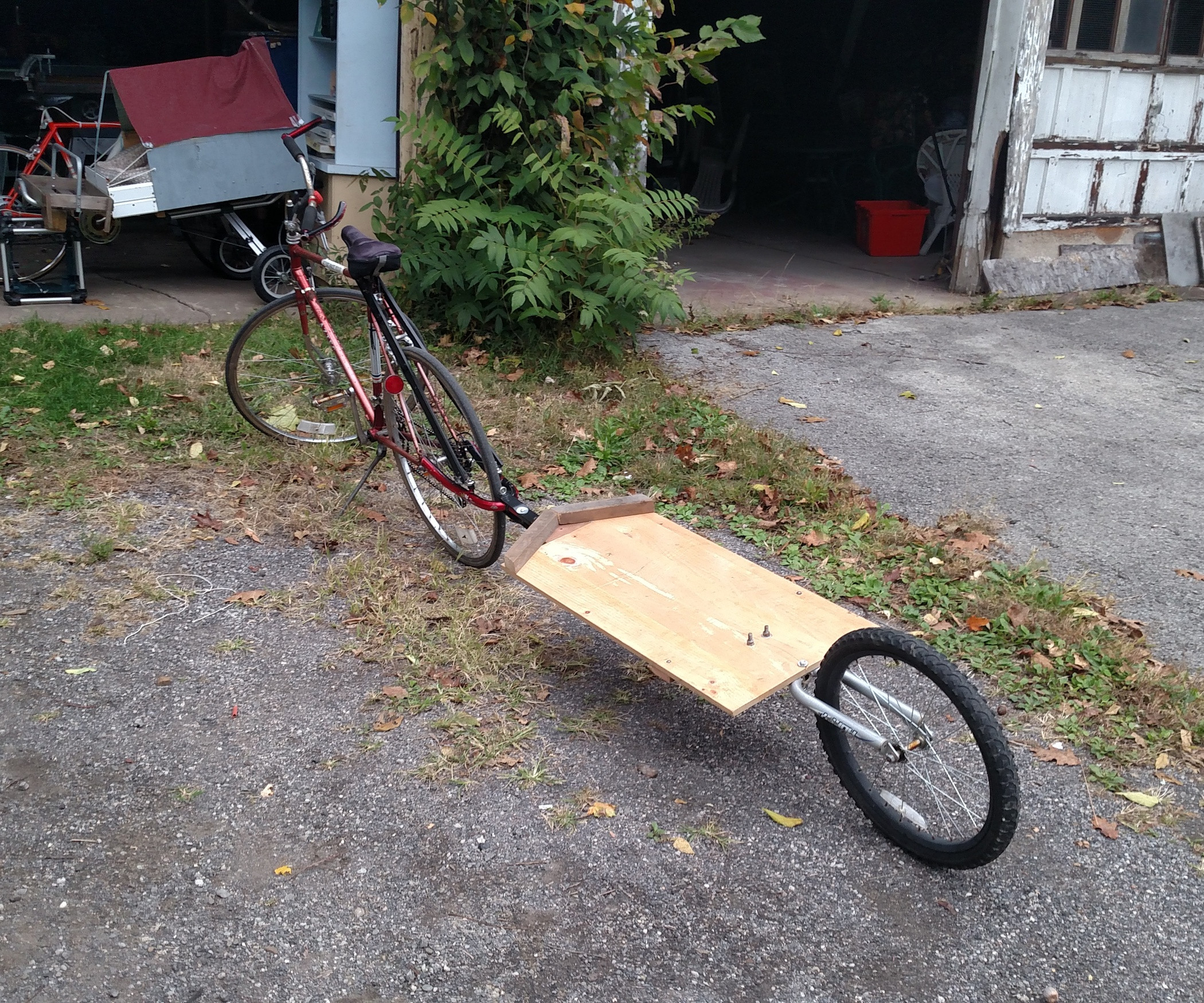 Best ideas about DIY Bike Trailer
. Save or Pin DIY Single Wheel Bicycle Trailer Easy Now.