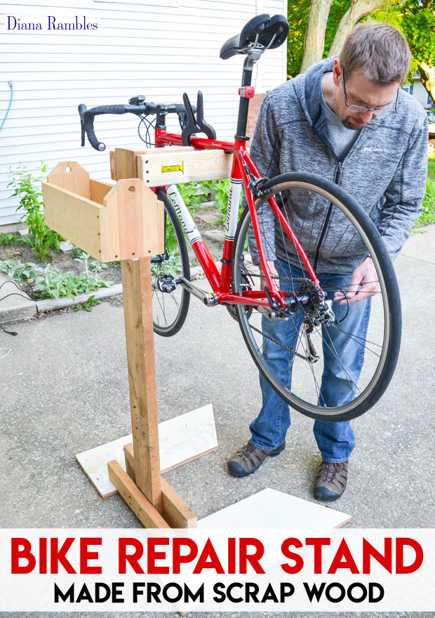 Best ideas about DIY Bike Work Stand
. Save or Pin DIY Bicycle Repair Stand from Scrap Wood Tutorial Now.