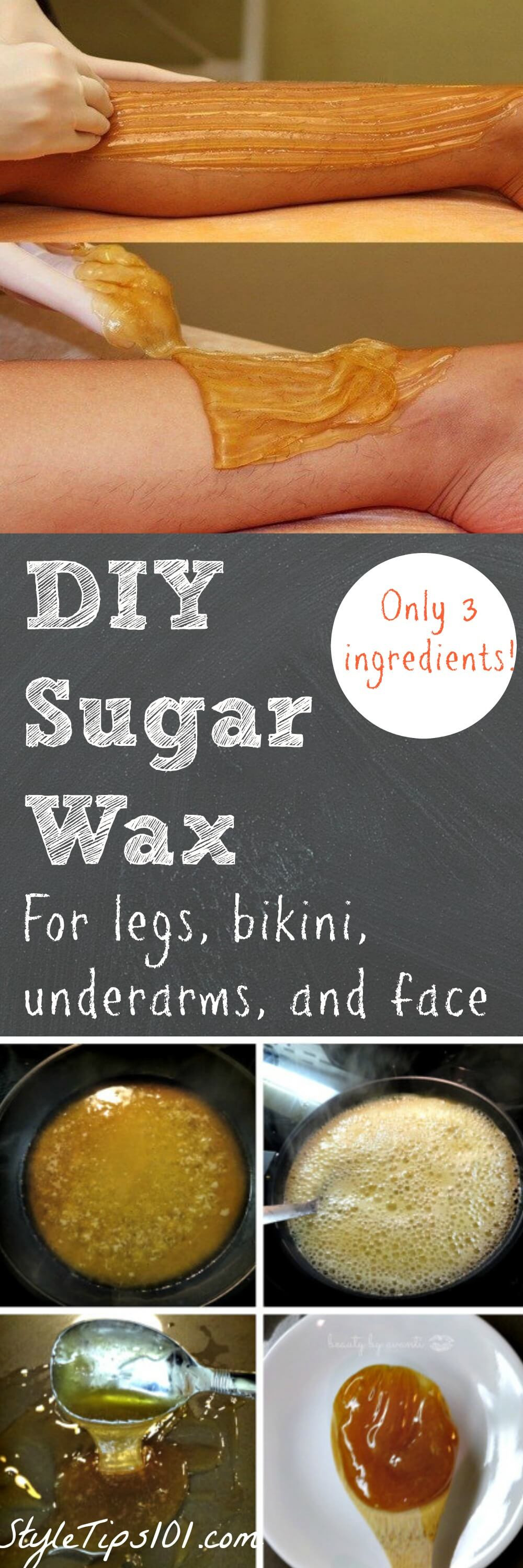 Best ideas about DIY Bikini Wax
. Save or Pin How to Make Sugar Wax at Home Now.