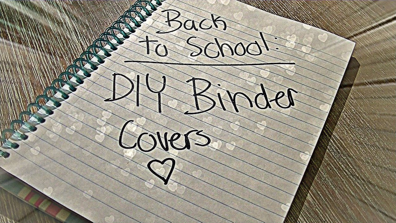 Best ideas about DIY Binder Cover
. Save or Pin Back to School DIY Binder Covers w Post it Notes Now.