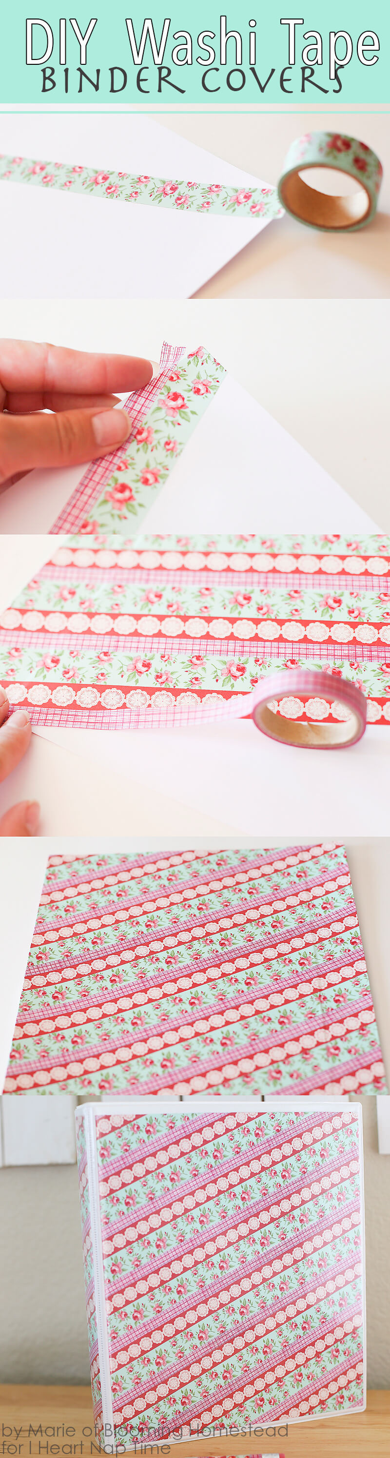 Best ideas about DIY Binder Cover
. Save or Pin DIY Binder Covers I Heart Nap Time Now.