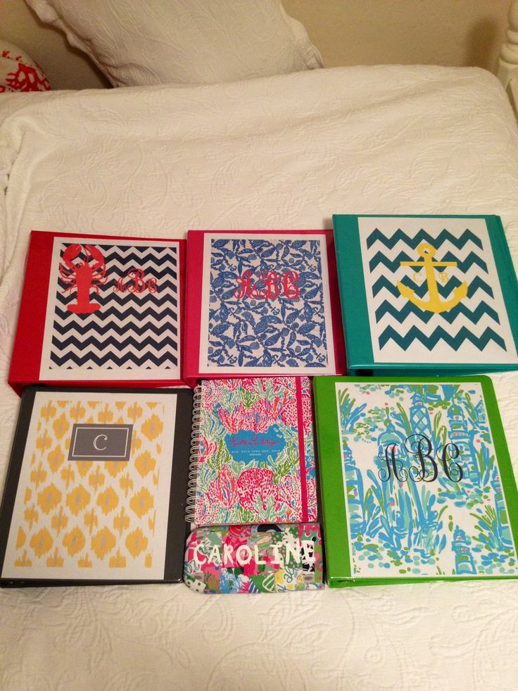 Best ideas about DIY Binder Covers
. Save or Pin DIY Lilly calculator and binder covers Now.