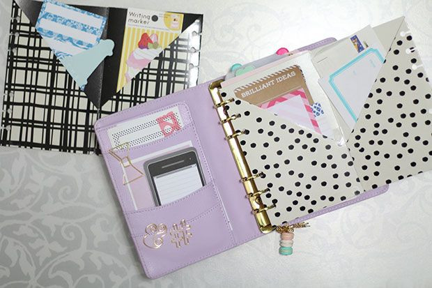 Best ideas about DIY Binder Dividers
. Save or Pin DIY Filofax Folder Divider paper love Now.