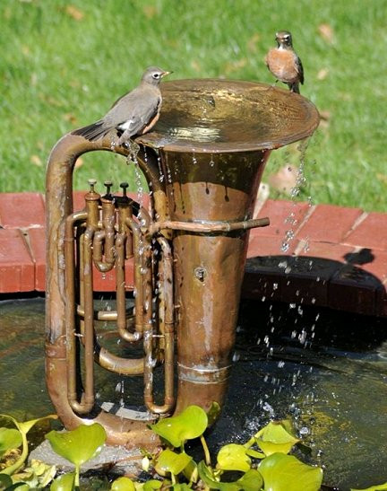 Best ideas about DIY Bird Bath Fountain
. Save or Pin Dishfunctional Designs The Upcycled Garden Volume 2 Now.