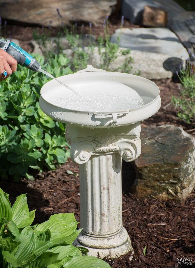 Best ideas about DIY Bird Baths
. Save or Pin DIY Bird Bath The Navage Patch Now.