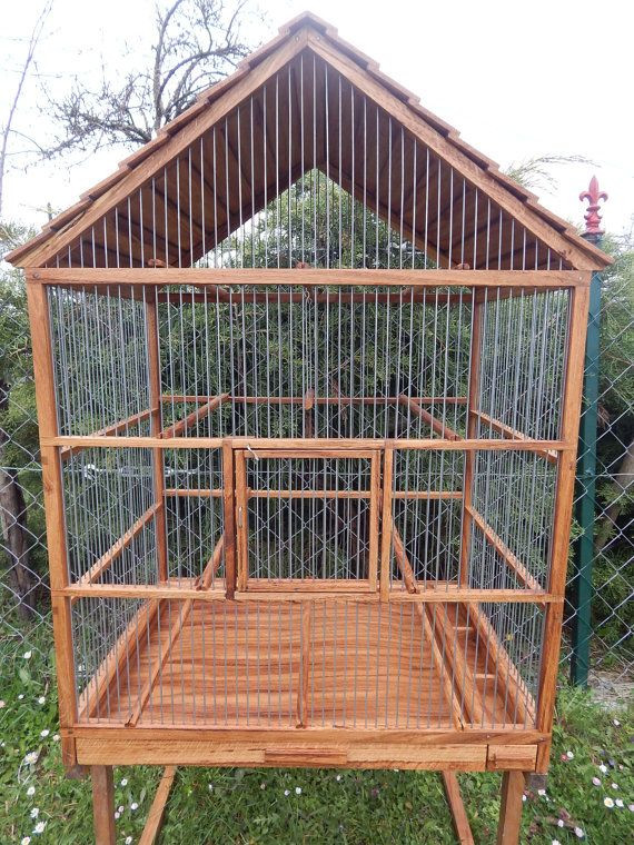 Best ideas about DIY Bird Cage Plans
. Save or Pin Bird Cage Wooden Handmade Now.
