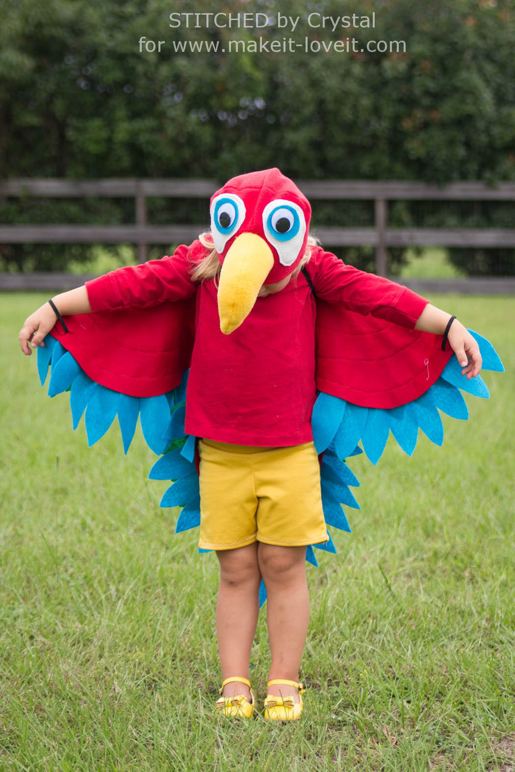 Best ideas about DIY Bird Costume
. Save or Pin Sew an Easy Parrot Costume Now.