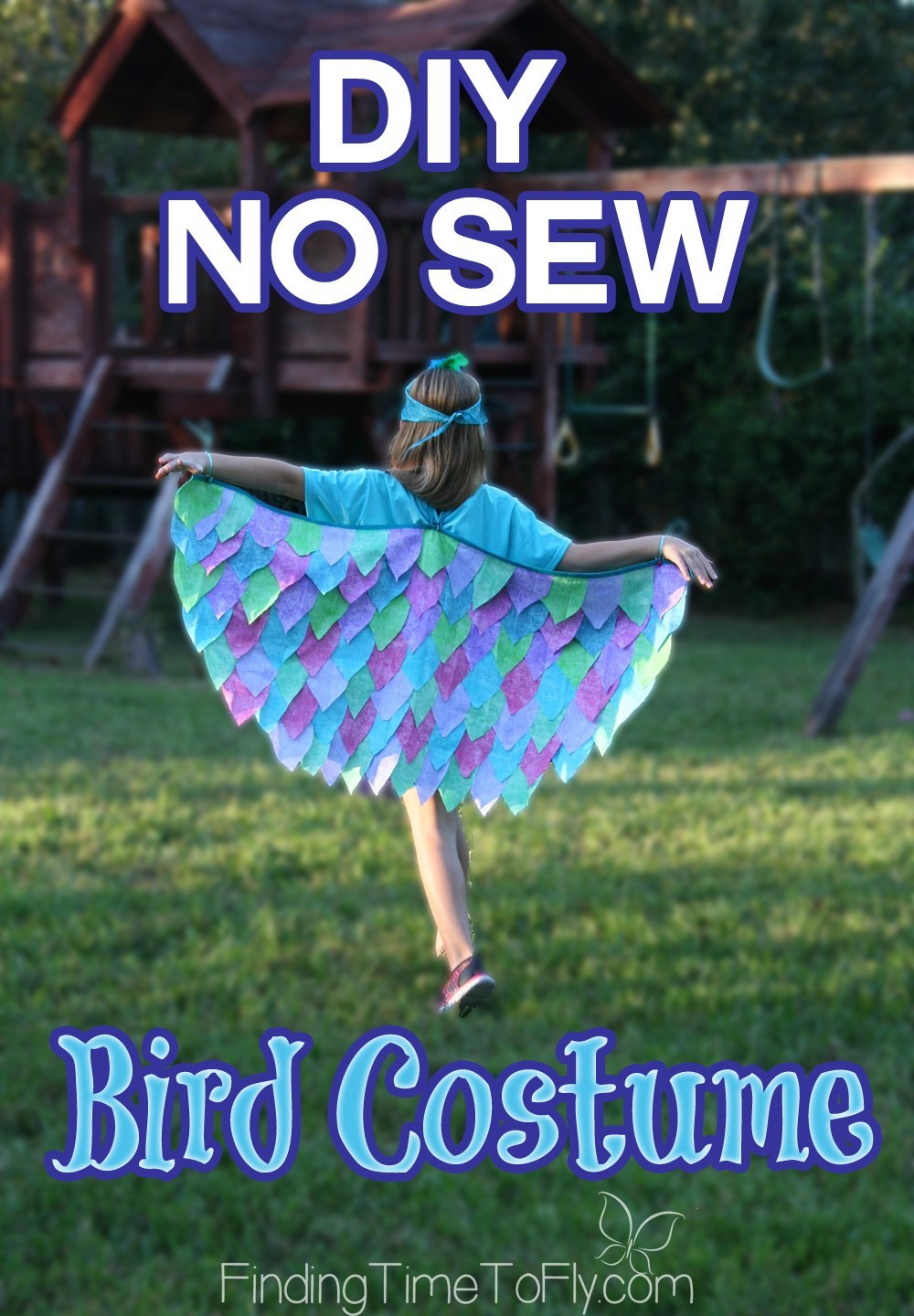 Best ideas about DIY Bird Costume
. Save or Pin DIY No Sew Bird Costume Finding Time To Fly Now.