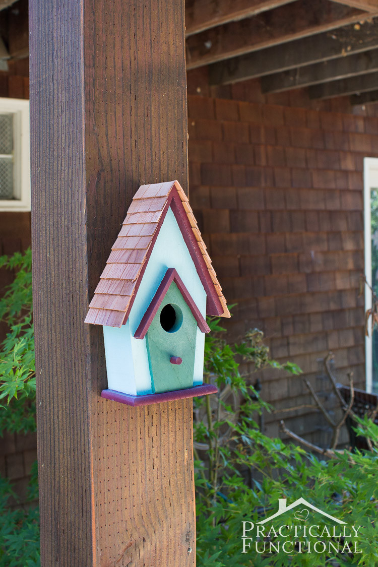 Best ideas about DIY Bird House
. Save or Pin Simple Backyard Decorating Ideas Paint A Birdhouse Now.
